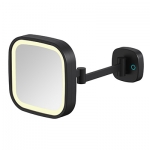 Specchio cosmetico Illuminato LED Quadrato da Parete ML-332-MB