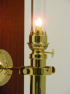 steel lamp wall mounted