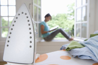 wall mounted ironing board folding space saving light